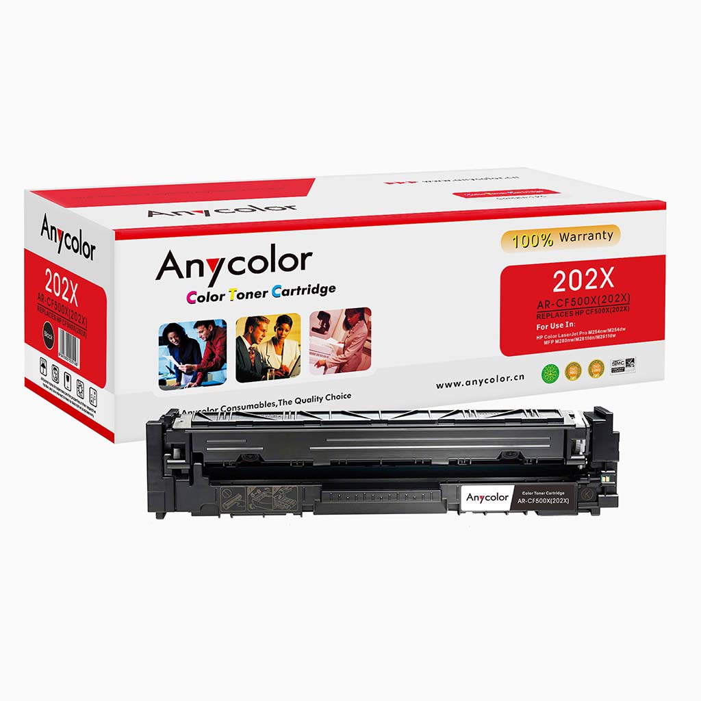 Toner Anycolor HP 202X noir