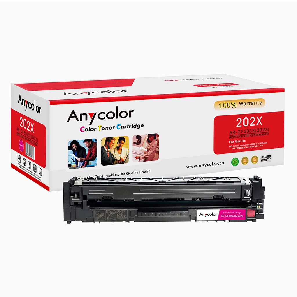 Toner Anycolor HP 202X magenta