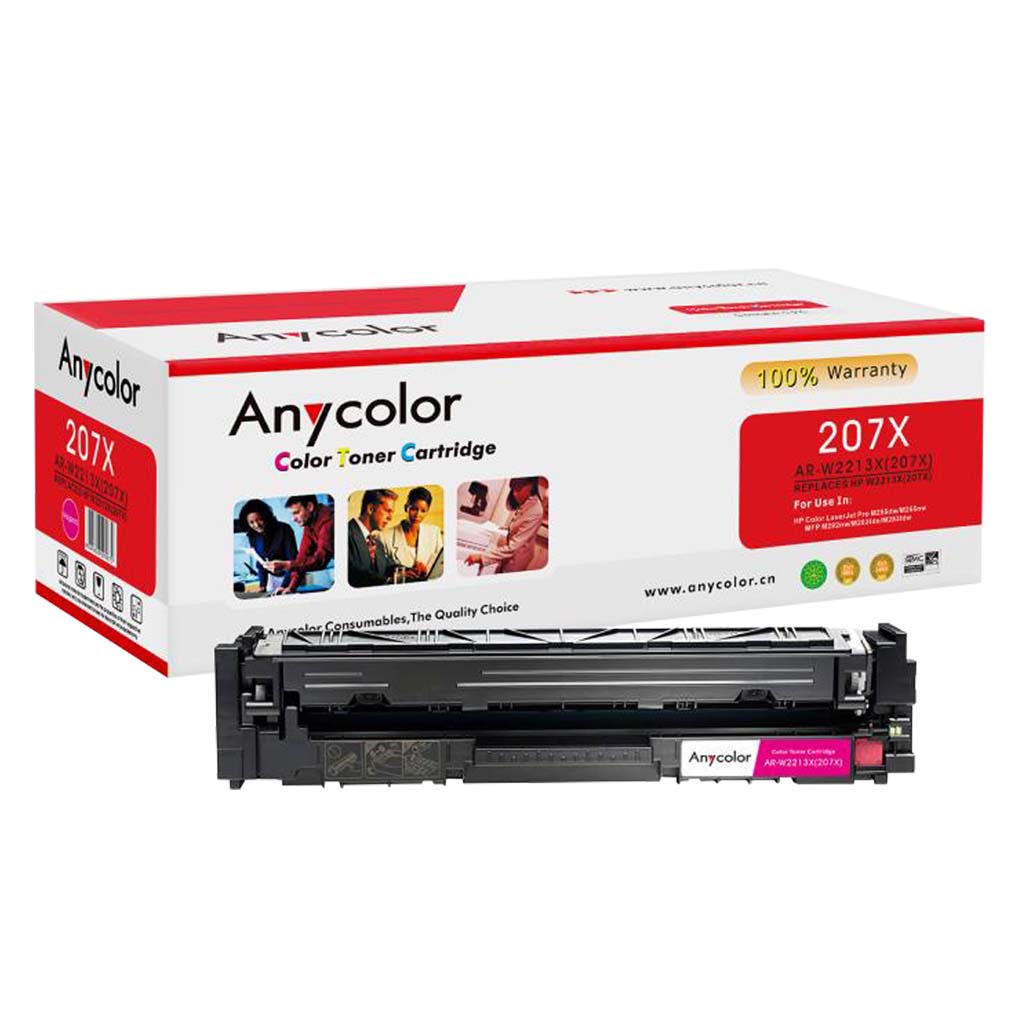 Toner Anycolor pour HP 207X magenta