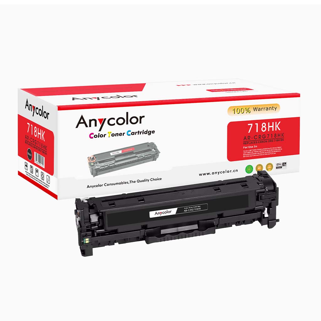 Toner Anycolor Canon 718H noir