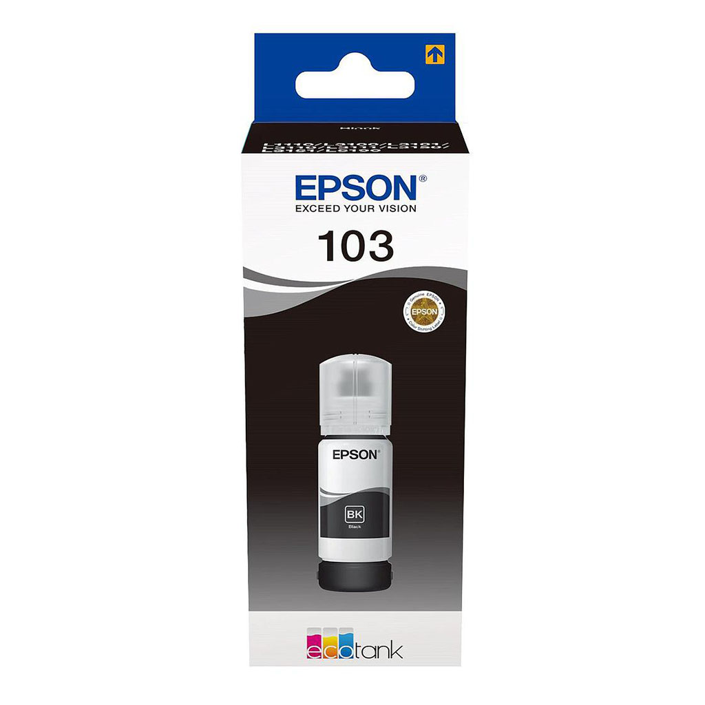Encre bouteille Epson 103 noir 70ml