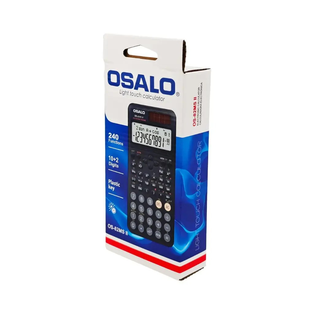 Calculatrice scolaire Osalo 82MS II
