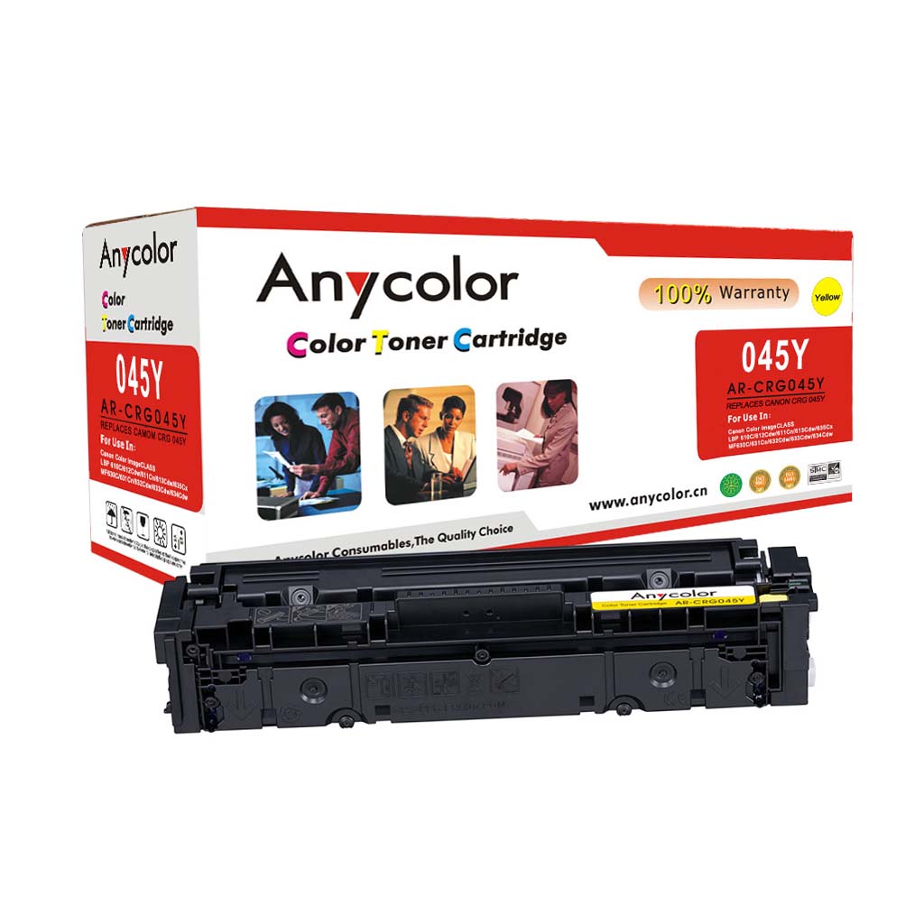 Toner Anycolor Canon 045 jaune