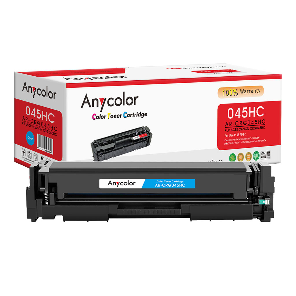 Toner Anycolor Canon 045 cyan grande capacité