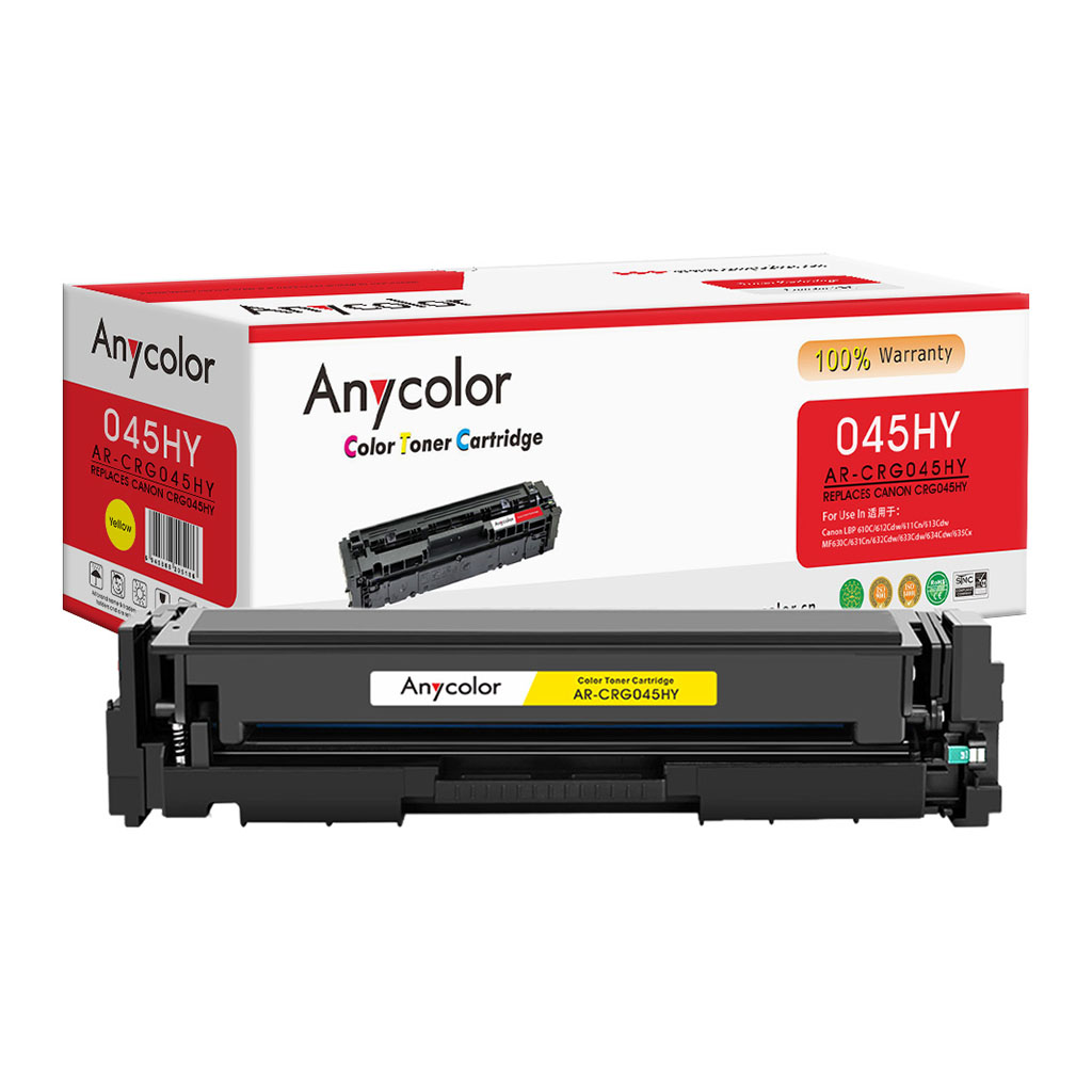 Toner Anycolor Canon 045 jaune grande capacité