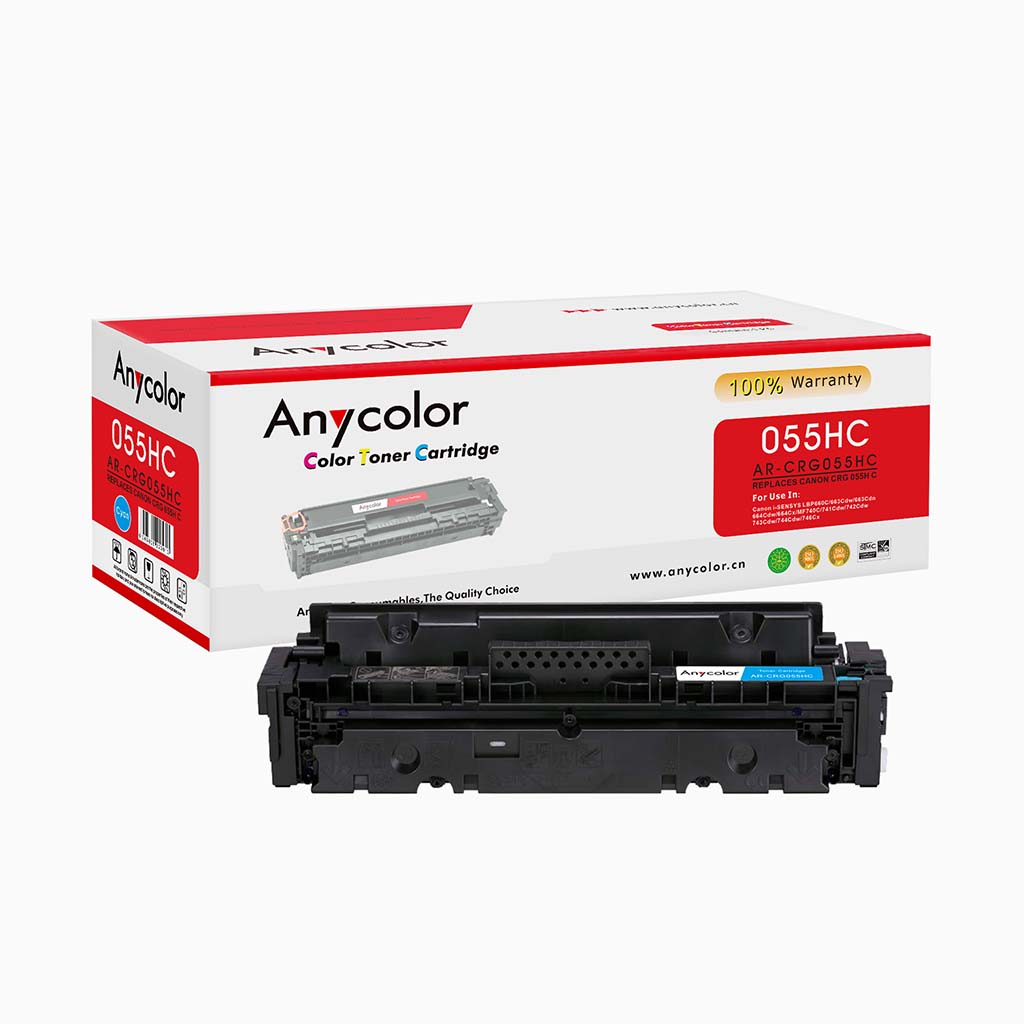 Toner Anycolor Canon 055H cyan