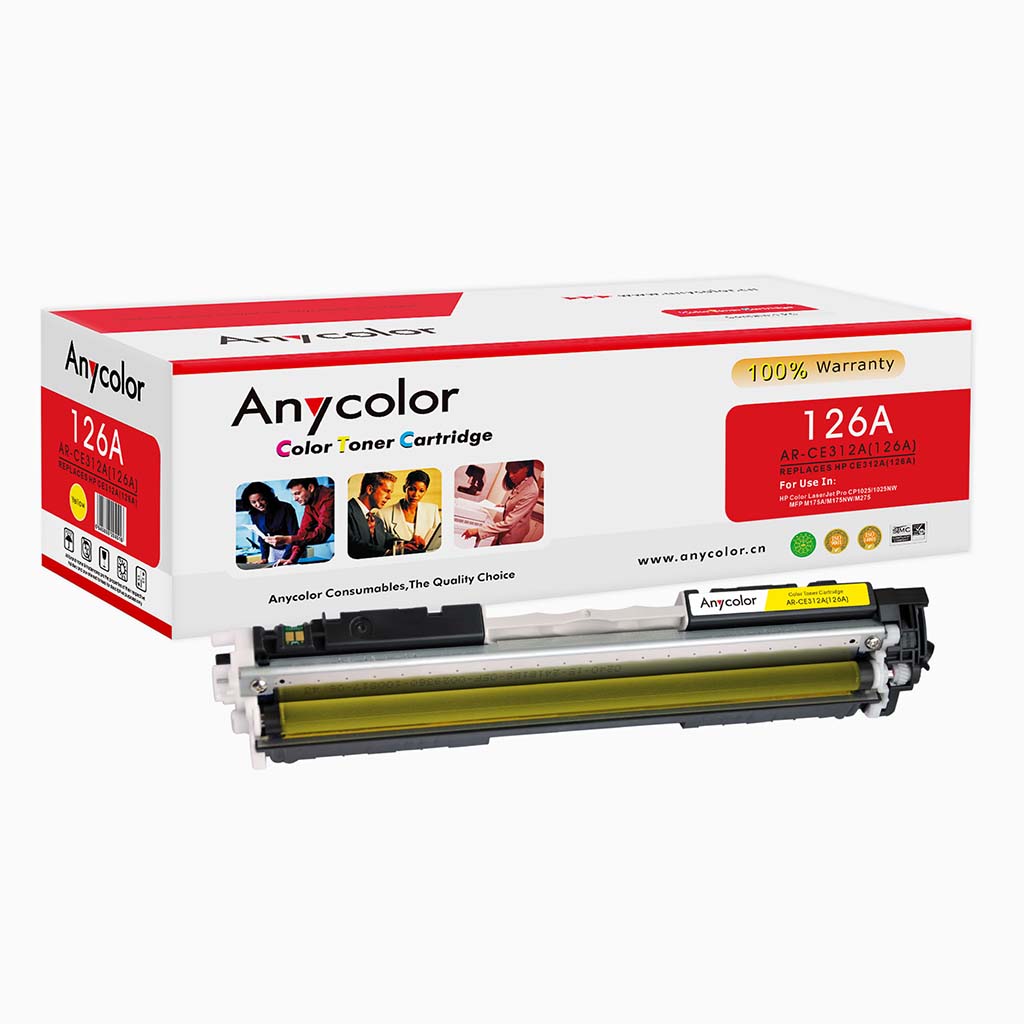 Toner Anycolor HP 126A jaune