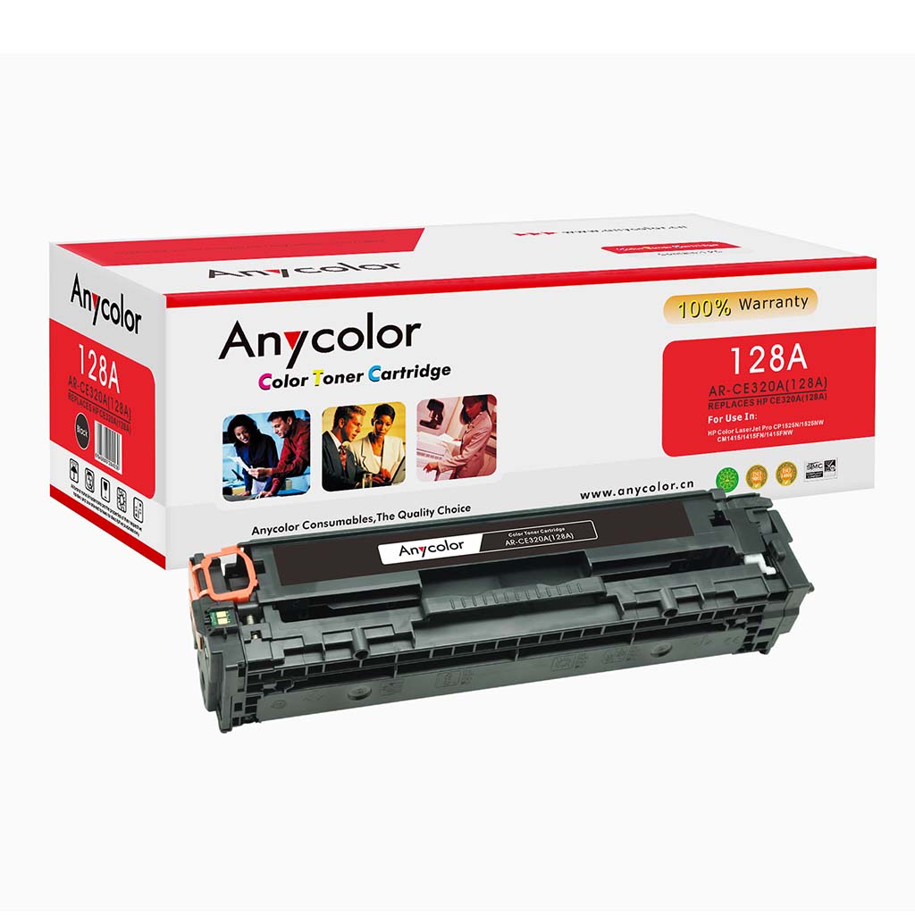 Toner Anycolor HP 128A noir