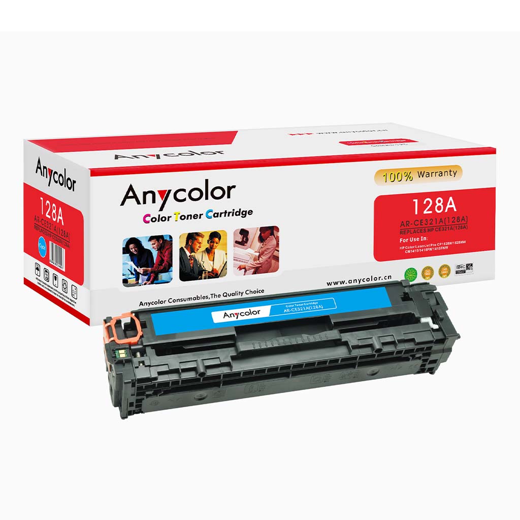 Toner Anycolor HP 128A cyan