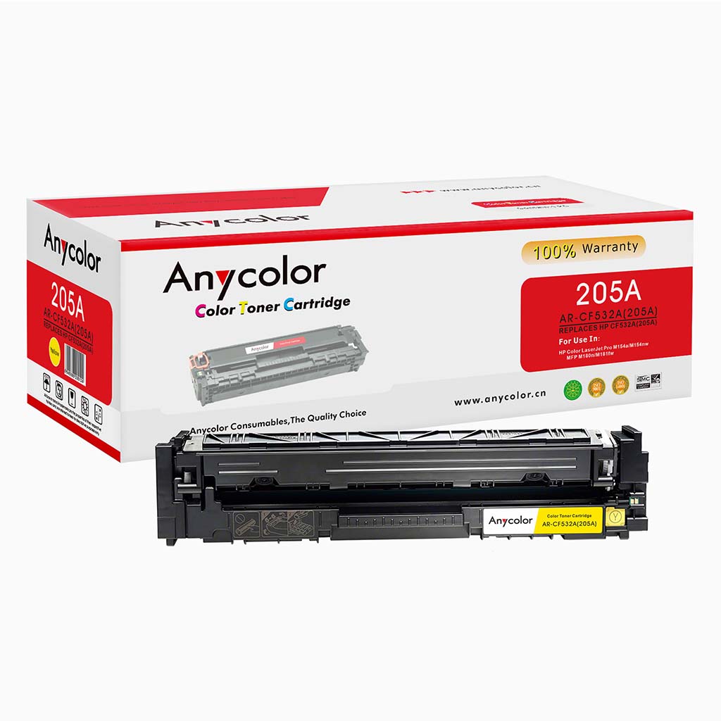 Toner Anycolor pour HP 205A jaune