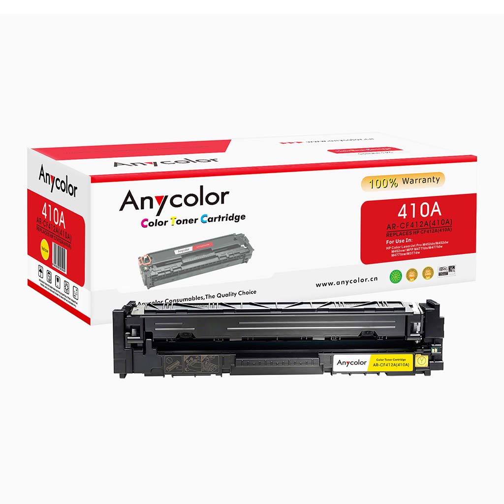 Toner Anycolor pour HP 410A jaune