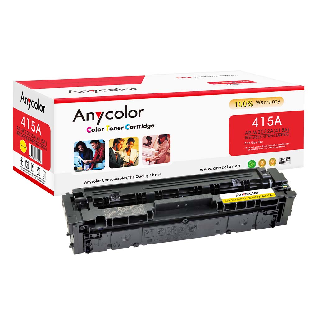 Toner Anycolor pour HP 415A jaune