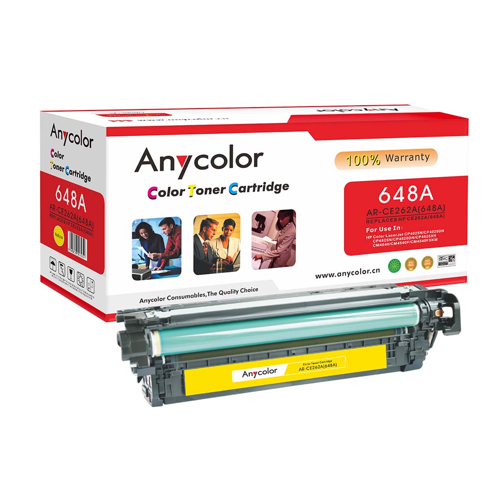 Toner Anycolor pour HP 647A jaune