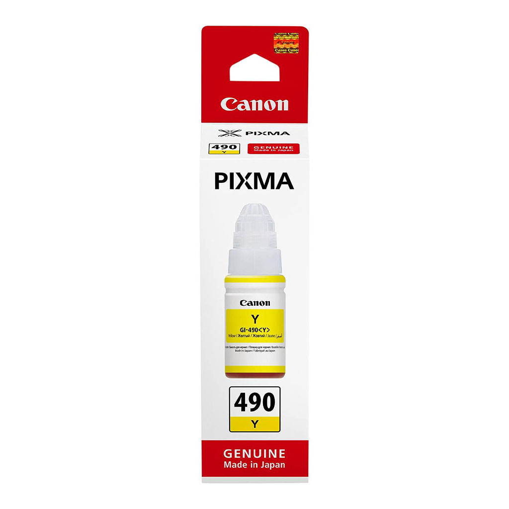 Encre bouteille Canon 490 jaune 70ml