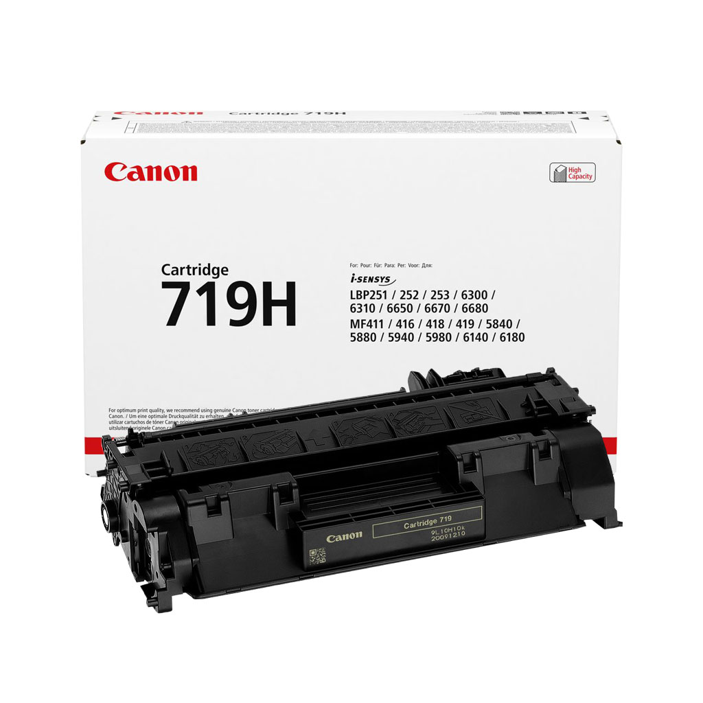 Toner Canon 719H noir grande capacité