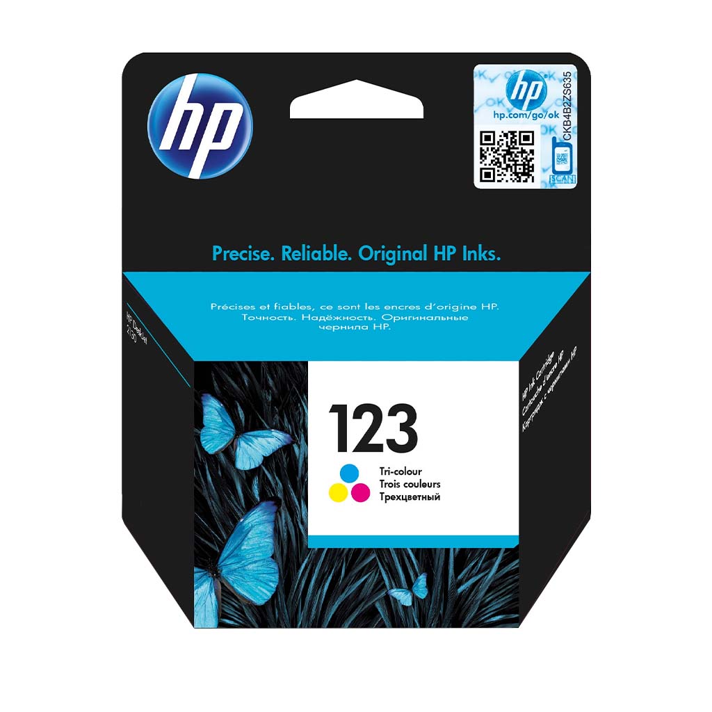 Cartouche d'encre HP 123 couleur