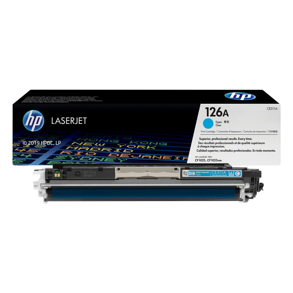 Toner HP 126A cyan