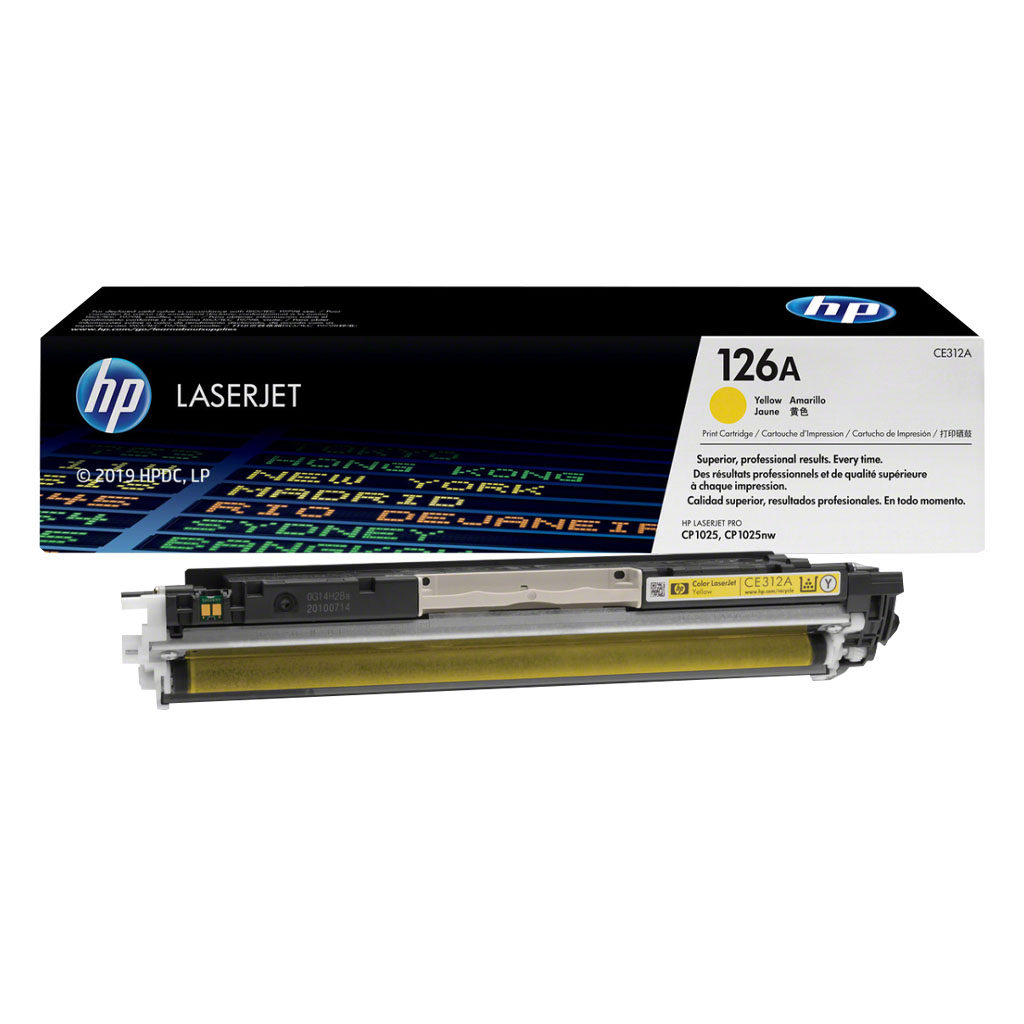Toner HP 126A jaune
