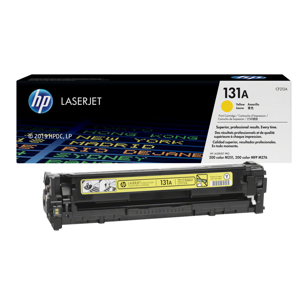 Toner HP 131A jaune