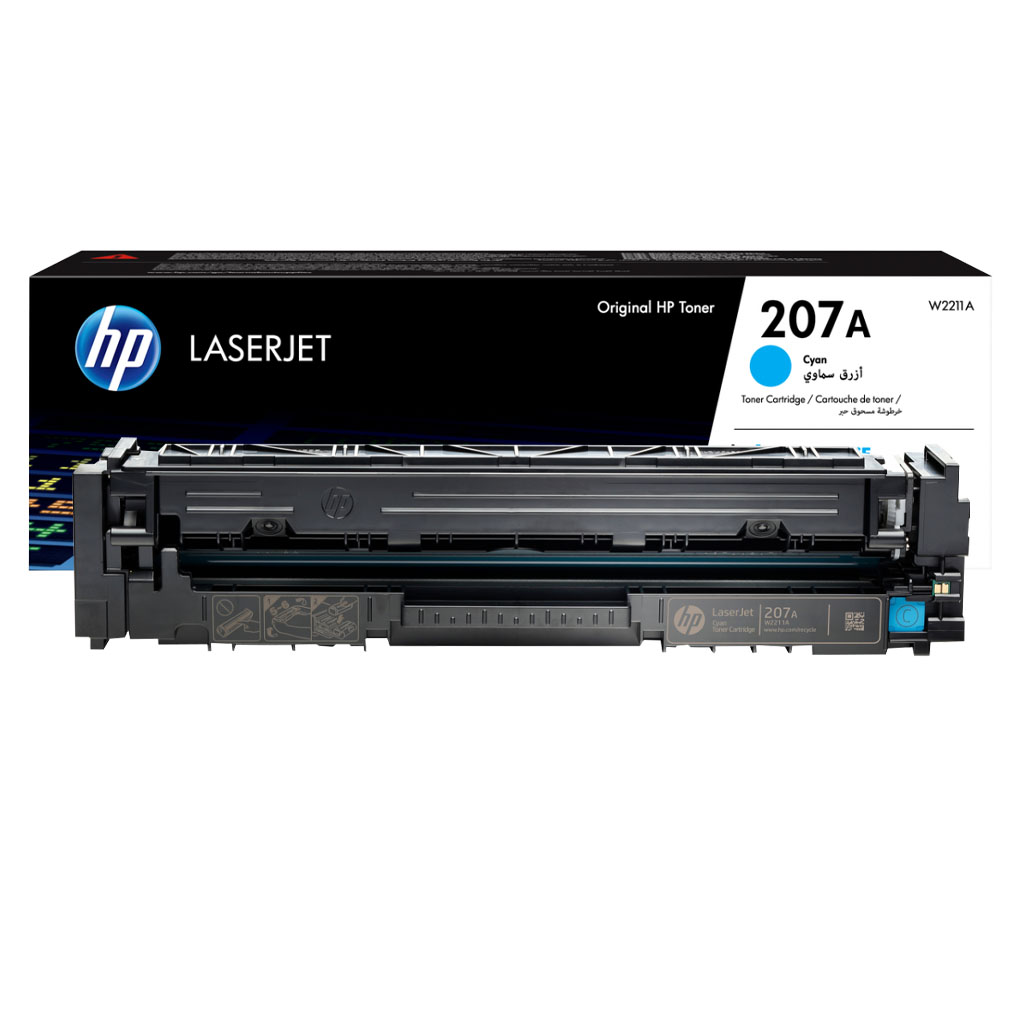 Toner HP 207A cyan
