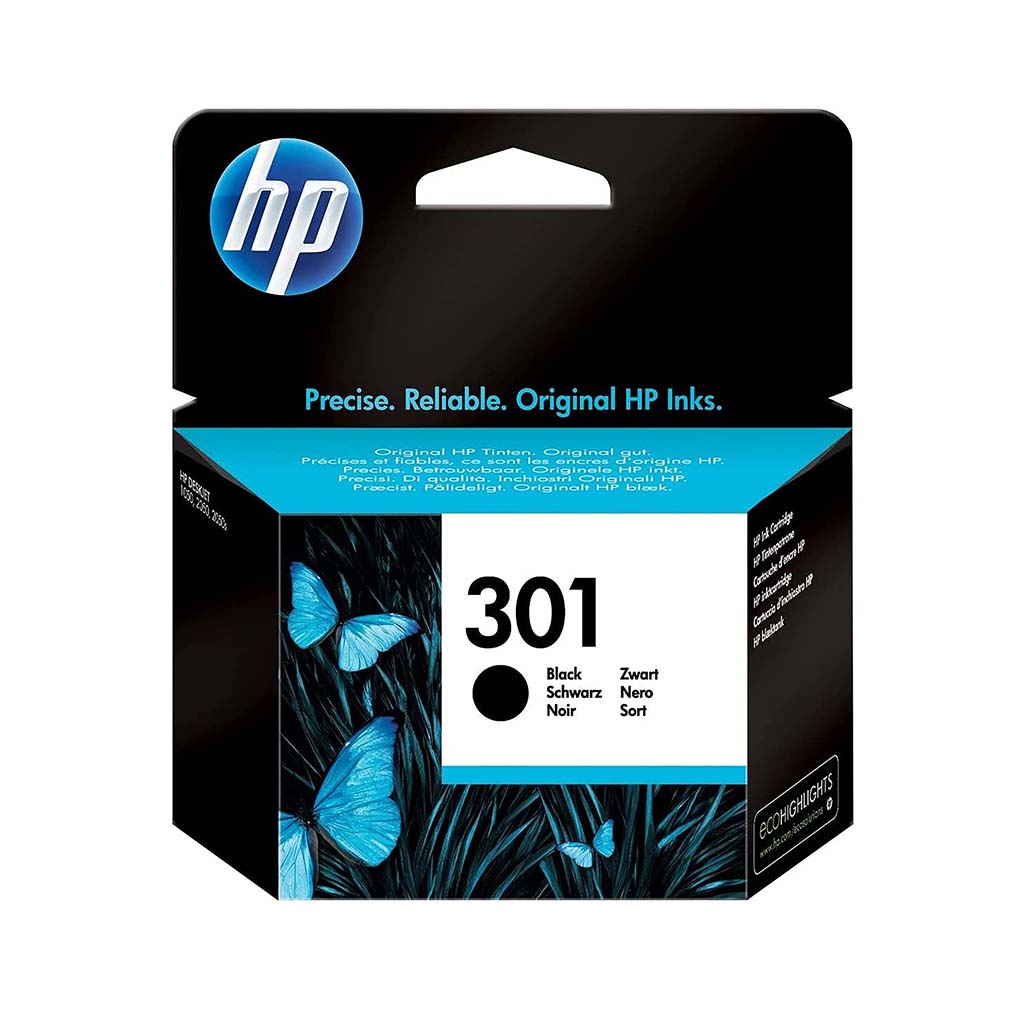 Cartouche d'encre HP 301 noir