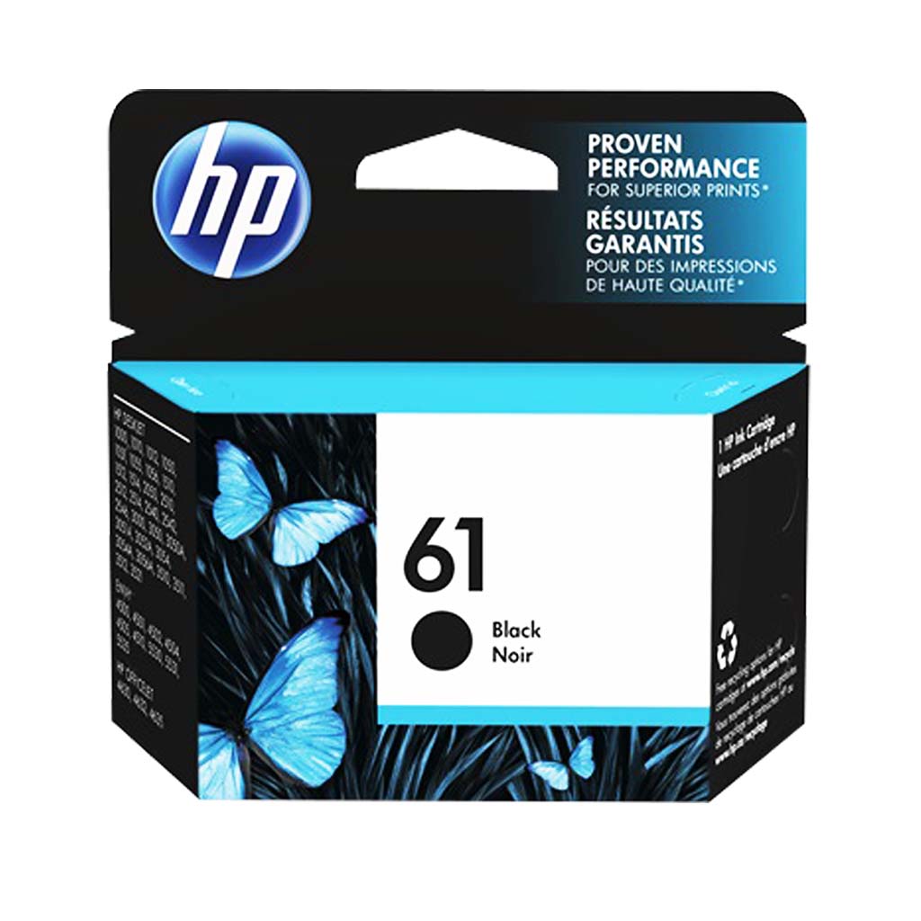 Cartouche d'encre HP 61 noir