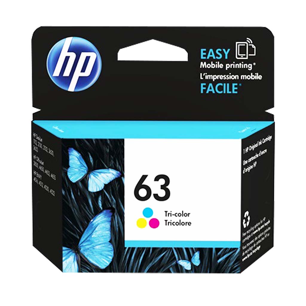 Cartouche d'encre HP 63 couleur