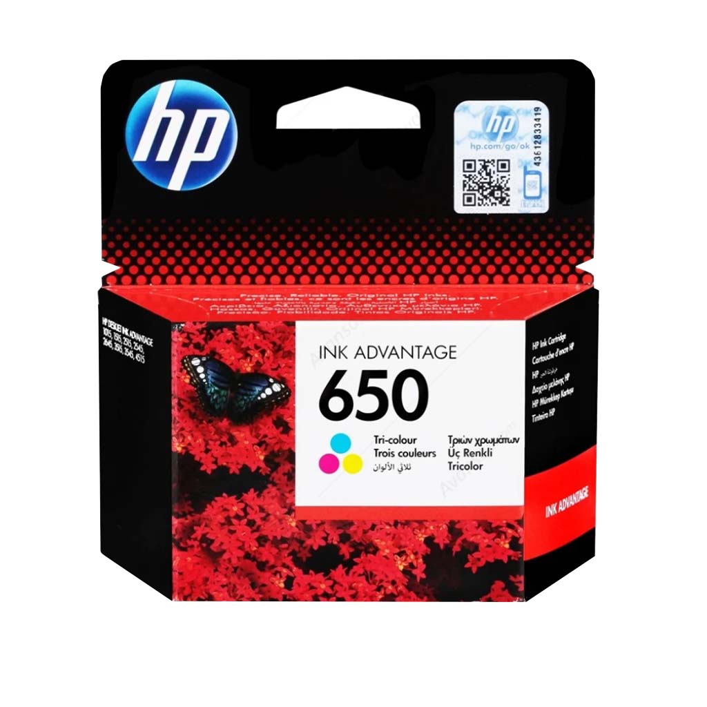 Cartouche d'encre HP 650 couleur