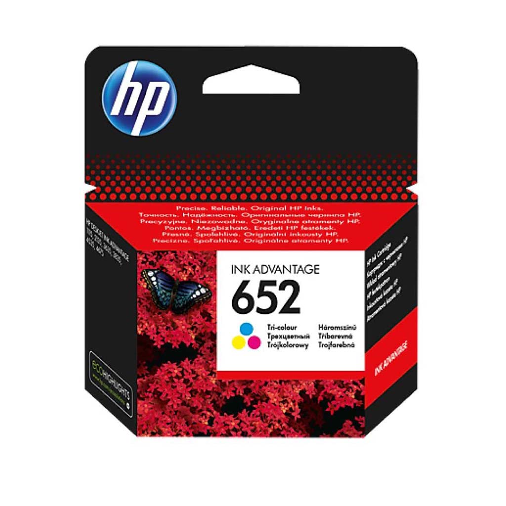 Cartouche d'encre HP 652 couleur