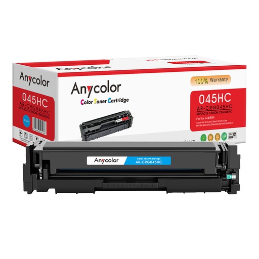 [ANY_CAN045HC] Toner Anycolor Canon 045 cyan grande capacité