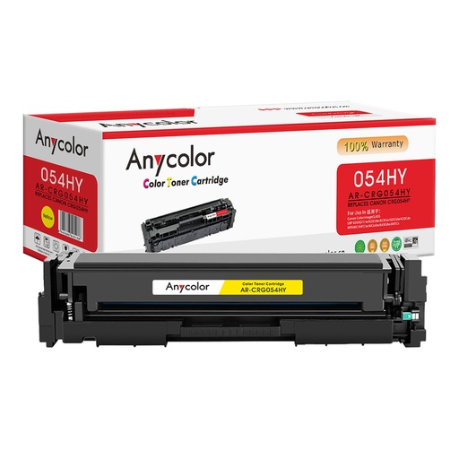 [ANY_CAN054Y] Toner Anycolor Canon 054H jaune