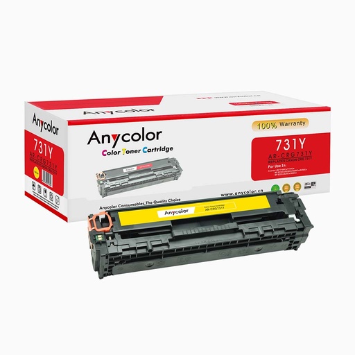 [ANY_CAN731Y] Toner Anycolor Canon 731 jaune