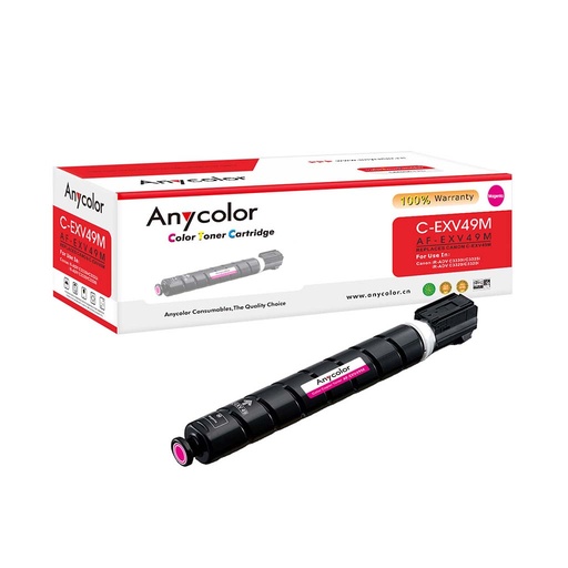 [ANY_CANCEXV49M] Toner Anycolor Canon CEXV49 magenta