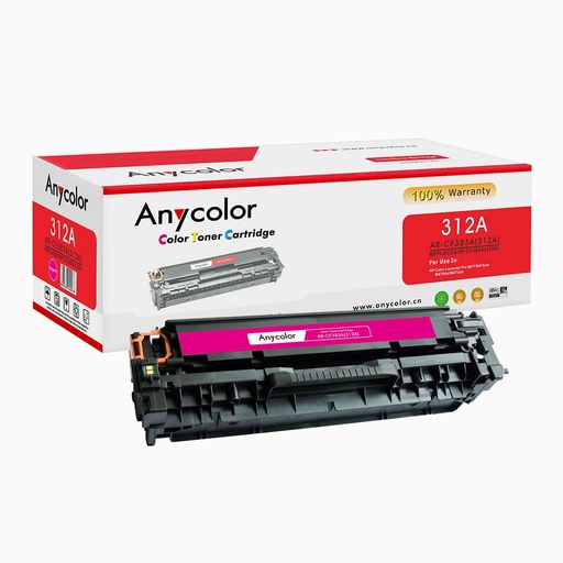 [ANY_HP312AM] Toner Anycolor pour HP 312A magenta