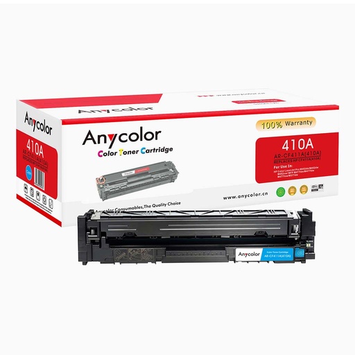 [ANY_HP410AC] Toner Anycolor pour HP 410A cyan