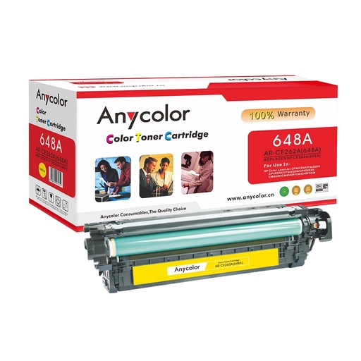 [ANY_HP647AY] Toner Anycolor pour HP 647A jaune
