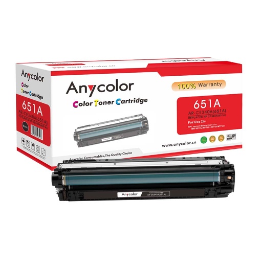 [ANY_HP651AB] Toner Anycolor pour HP 651A noir