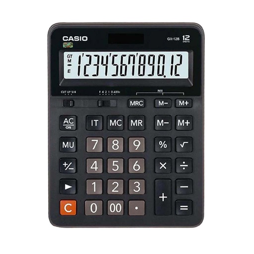 [CAL_CASGX12B] Calculatrice de bureau Casio GX-12B