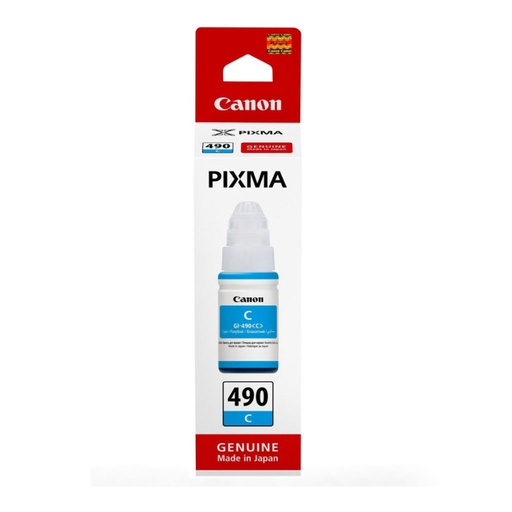 [CAN_490C] Encre bouteille Canon 490 cyan 70ml