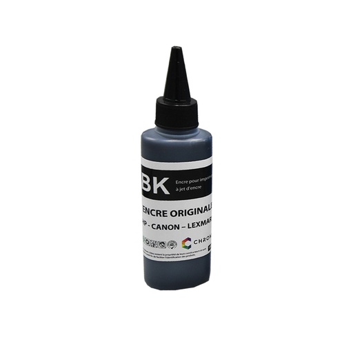 [CHR_HP100B] Encre Chromia HP noir 100ml