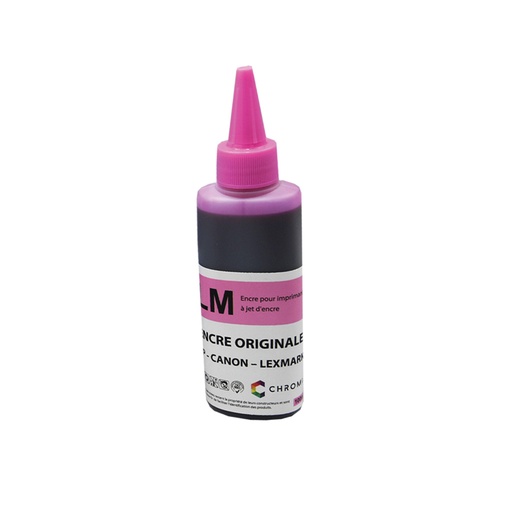 [CHR_100LM] Encre Chromia HP Low magenta 100ml