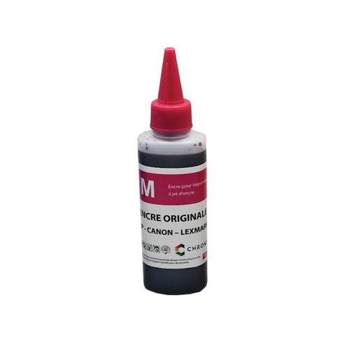 [CHR_HP100M] Encre Chromia HP magenta 100ml