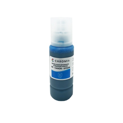 [CHR_UNI100C] Encre Chromia imprimante universelle cyan 100ml