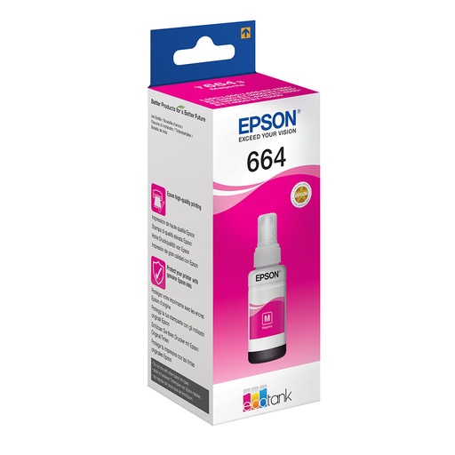 [EPS_664M] Encre bouteille Epson 664 magenta 70ml
