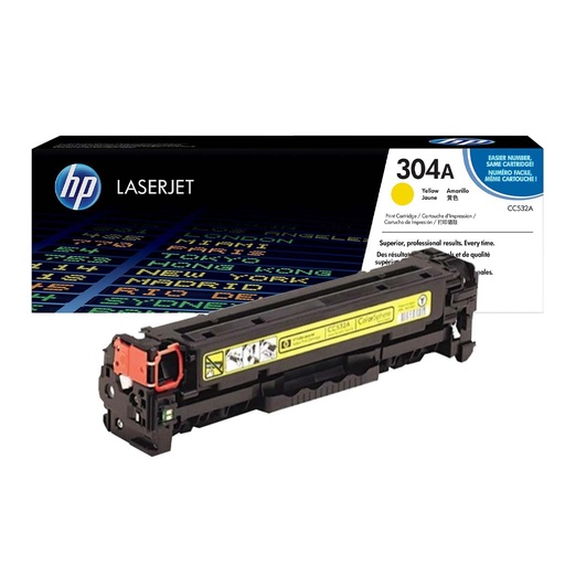 [HP_304AY] Toner HP 304A jaune 