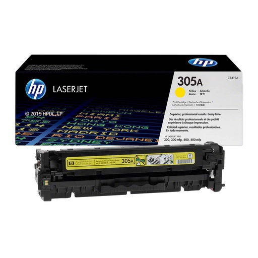 [HP_305AY] Toner HP 305A jaune 