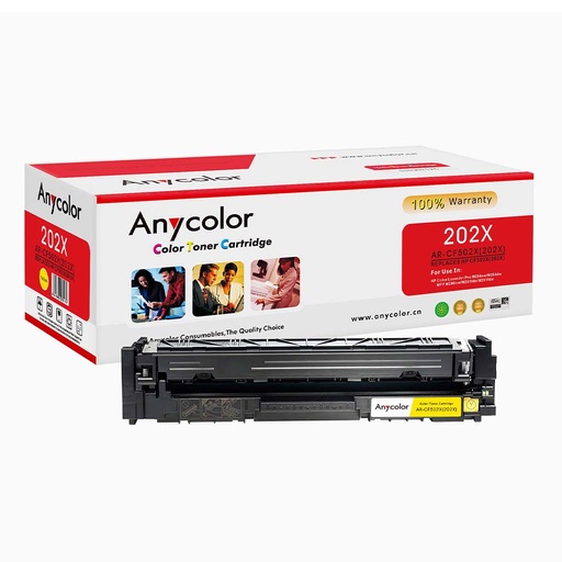 [ANY_HP202XY] Toner Anycolor HP 202X jaune