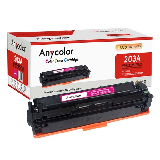 [ANY_HP203XM] Toner Anycolor pour HP 203X magenta