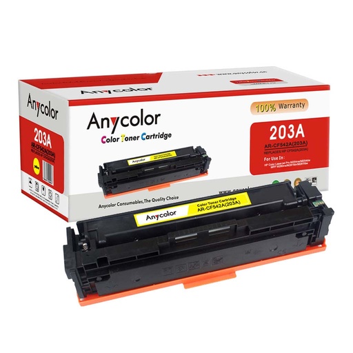 [ANY_HP203XY] Toner Anycolor pour HP 203X jaune