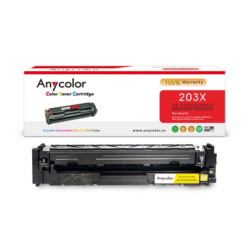 [ANY_HP203XY] Toner Anycolor pour HP 203X jaune